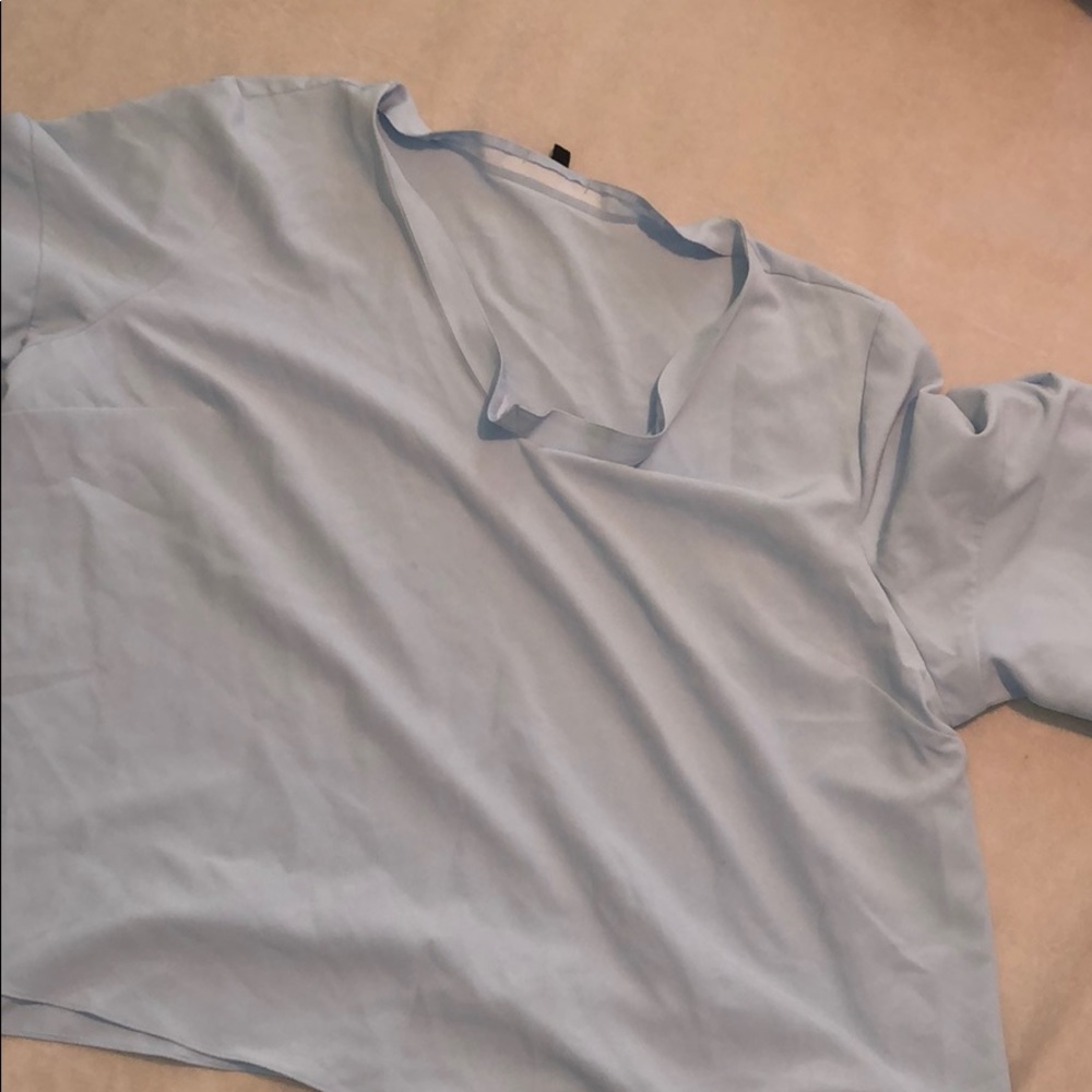 Periwinkle Business Top from Lane Bryant!